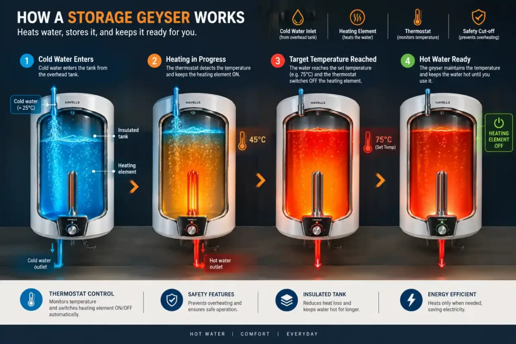 4 How a Storage Geyser Works
