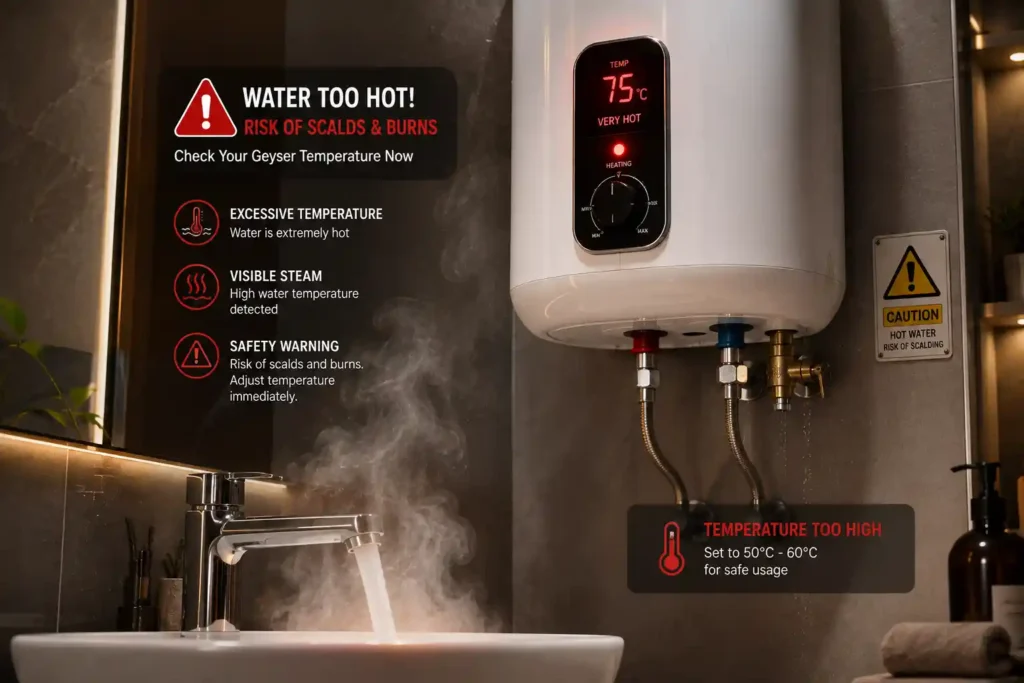 6 Bathroom Water Heater Safety Warning Geyser Problems and Solutions