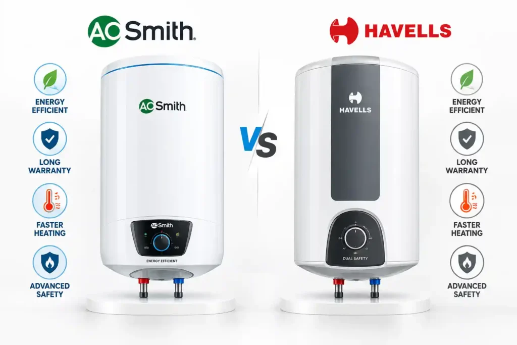2 AO Smith vs Havells Water Heaters