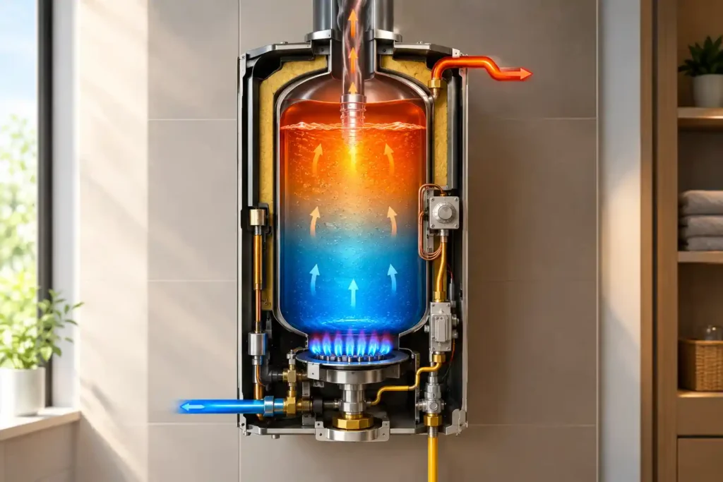 5 Photorealistic Water Heater Cutaway Diagram